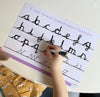 Double Sided Pre-Cursive Letter Tracing Mat