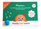 First Phonics Playdough Activity Book