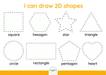 Shapes Tracing Mat